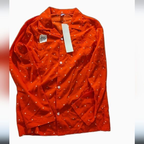 Old Navy heart pajamas top, nwt - Picture 1 of 6